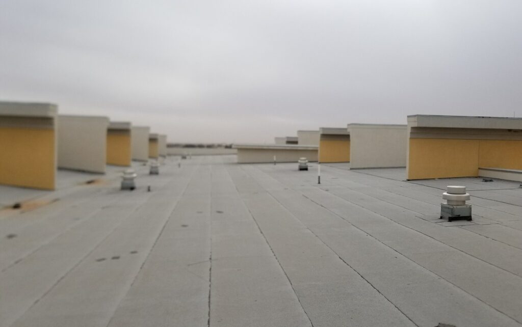 Commercial roofing in Weatherford